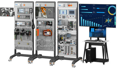 AZ-334 智能制造数字孪生调试与生产系统